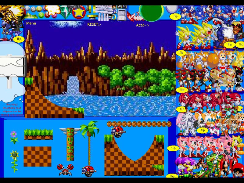 Amazing Sonic Scene Creator 2